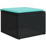  7-dijelni set vrtnih sofa od poliratana s jastucima crni | shoptok.hr