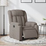 vidaXL električni naslanjač taupe blago | Shoptok.si