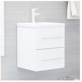  Ormarić za umivaonik bijeli 41 x 38 5 x 48 cm od iverice | shoptok.hr