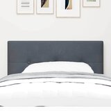  Uzglavlje Tamno siva 100 cm Baršun | shoptok.hr