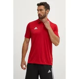 Adidas Polo majica za vježbanje Entrada 22 boja: crvena, bez uzorka, H57489