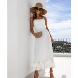 Beloved Charlotta obleka bela | Shoptok.si