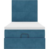  Okvir kreveta s madracima tamnoplavi 90x190cm baršunasti | shoptok.hr