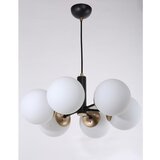 Squid Lighting Crna viseća svjetiljka sa staklenim sjenilom ø 56 cm Daisy – | shoptok.hr