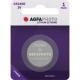 Agfaphoto Baterija litijska, CR2450, 3V, dugmasta, blister 1 kom. - CR2450 B1 | shoptok.hr