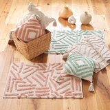 Douceur d intérieur Mentolno zelena/kremno bela pralna preproga 60x90 cm Athena – | Shoptok.si