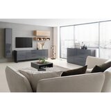 Premium Living Tv-element Max Box, Temno Siva | Shoptok.si