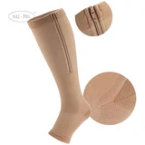 Raj-Pol Woman's Knee Socks With Zipper 1 Grade