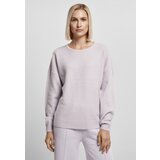 UC Curvy Women's chunky fluffy soft lilac sweater cene