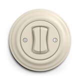  Reblig - Retro serijski prekidač sa okvirom br. 5, bež | Eponuda.com