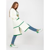 RUE PARIS Sweater-LC-SW-0340.42P-White-Green | Shoptok.si