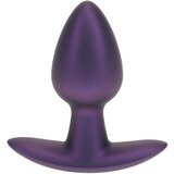 Ouch Smooth Silicone Anal Plug Small Metallic Purple u