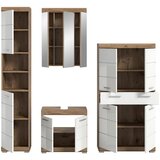 MID.YOU Kopalnica Wave, Bela, Hrast | Shoptok.si