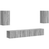 vidaXL Komplet TV omaric 5 pcs Siva Sonoma Konstruiran les, (5000132323) | Shoptok.si