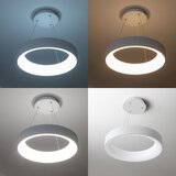  Brilagi - LED prigušiva luster na sajli LED/40W/230V 3000-6500K bela + daljinski upravljač | Eponuda.com