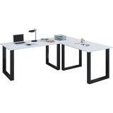 MID.YOU Kotna Pisalna Miza Lona, Bela, Črna | Shoptok.si
