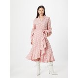 Line of Oslo Obleka roza / bela | Shoptok.si