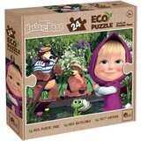 Lisciani slagalica eco 24 delova masha i medved Cene