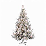  Umjetno božićno drvce s kuglicom 120 cm 150 LED lampica | shoptok.hr