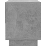 vidaXL nočna omarica 2 kosa betonsko siva 45x34x44 cm iverna plošča | Shoptok.si