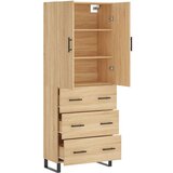  Visoka komoda hrasta sonome 69 5x34x180cm od konstruiranog drva | shoptok.hr