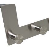 Casa Selección Metalna vješalica za vrata u mat srebrnoj boji 35 cm – | shoptok.hr