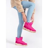 SEASTAR Women's pink snow boots with a thick sole | Shoptok.si
