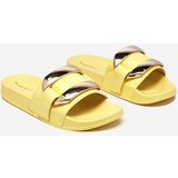 Resti Yellow women's slippers with gold ornament Serina - Footwear | Shoptok.si