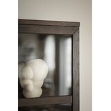 Rowico Smeđa vitrina od punog hrasta 95x195 cm Everett – | shoptok.hr