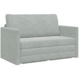 vidaXL Kauč Krevet 2-u-1 Svjetlosiva 124x204x61 cm Cijene
