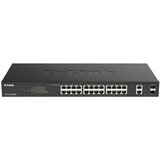 D-link DGS-1100-26MPV2 network switch Managed L2 Gigabit Ethernet (10/100/1000) Power over Ethernet (PoE) Black | shoptok.hr
