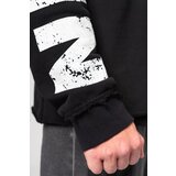 NEBBIA hoodie no bs black