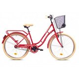 Capriolo ženski bicikl picnic crveno-bež 919251-17 Cene