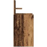  Noćni ormarići s 2 ladice 2 kom staro drvo 38x34x80 cm | shoptok.hr