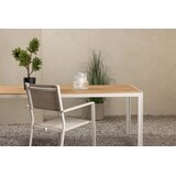 Venture Home Break pravokutni vrtni blagovaonski stol 205 &amp;times; 90 cm, bež Slike