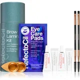 brow lamination kit darovni set trajna ondulacija lash & brow perm 3,5 ml 2 kom + neutralizator za trajnu ondulaciju neutralizer 3,5 ml 2 kom + zaštitni papiri za područje ispod očiju eye care pads 1 kom + kist za trepavice i obrve 2 kom + posudica za miješanje boje 2 kom za žene