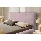 MID.YOU OBLAZINJENA POSTELJA 180 cm x 200 cm , les, tekstil, leseni material roza | Shoptok.si