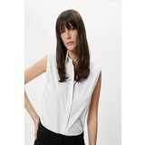 Koton Women's Off-Shoulder White Shirt Cene
