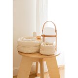 Lorena Canals Krem tekstilne dječje kutije za pohranu u setu 2 kom ø 30x20 cm Bambie Natural – | shoptok.hr