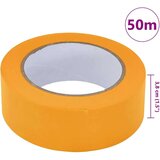 vidaXL Maskirni trakovi za slikarje 24 pcs Rumena 38mm x 50m Papir | Shoptok.si