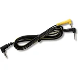 2.5mm Dual-Pole Plug to Dual 2mm Angled Pin Electrode Cable