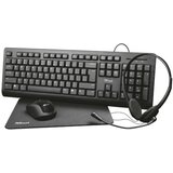 Trust PRIMO 4-IN-1 set/tastatura/miš/slušalice/podloga/crni Komplet ( 24260 )  cene