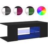 TV ormarić s LED svjetlima crni 90 x 39 x 30 cm | Eponuda.ba