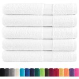 Furnova Premium brisače SOLUND 25 kosov bela 100x200 cm 600 g/m2, (21916775) | Shoptok.si