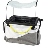 Duvo torba sa suncobranom za bicikl za pse, 34x26x26cm, siva Cene