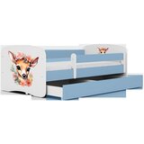  Drveni dječji krevet BAMBI s ladicom - 160x80 cm rozi | shoptok.hr