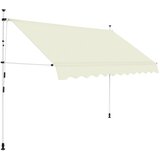 Maison Chic Ročno zložljiva tenda - Senčniki 300 cm krem, (22041477) | Shoptok.si