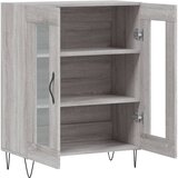  Komoda boja hrasta sonome 69,5 x 34 x 90 cm konstruirano drvo | shoptok.hr