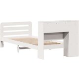  Okvir kreveta bez madraca bijeli 75 x 190 cm masivna borovina | shoptok.hr