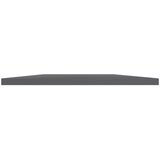 Police za knjige 4 kom visoki sjaj sive 100x40x1,5 cm iverica | shoptok.hr